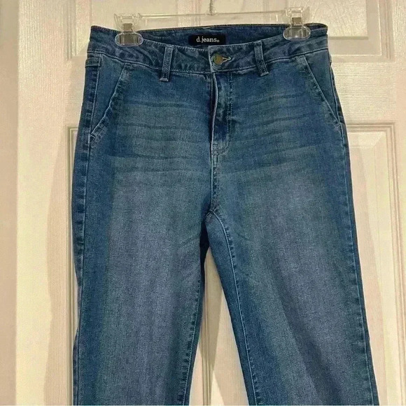 D. Jeans Skinny Denim Size 6 Medium Wash Pockets - Picture 3 of 8